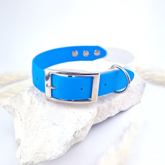 Zgardă Flydog Colorful Duo Blue and White