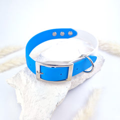 Zgardă Flydog Colorful Duo Blue and White