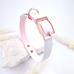 Zgardă Flydog Colorful Duo Mauve and White