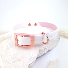 Zgardă Flydog Colorful Duo Mauve and White