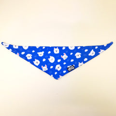 Bandana Flydog Tie On Blue Dogs