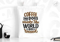 Sacoșă Flydog Tote Bag Coffee and Dogs