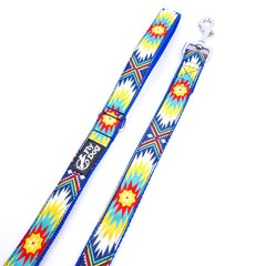 Lesă Designer Blue Tribal Carpet