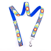 Lesă Designer Blue Tribal Carpet