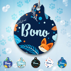 Flydog Medalion Personalizat Designer Blue