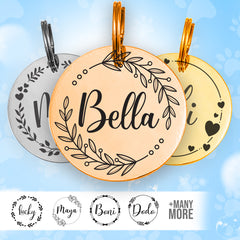 Flydog Medalion Oțel Gravat Buchet