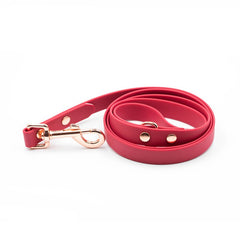 Lesă Colorful Cherry Red