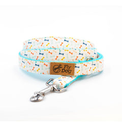 Flydog Designer Blue Bone Leash