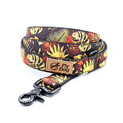 Lesă Designer Monstera Gold