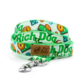 Lesă Flydog Designer Green Rich Dog