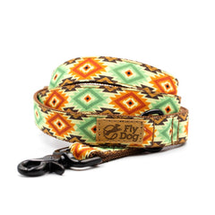 Lesă Designer Brown Aztec Pattern