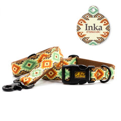 Set Designer Brown Aztec Pattern