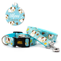 Set Designer Blue Cute Dog