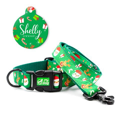 Set Designer Green Christmas