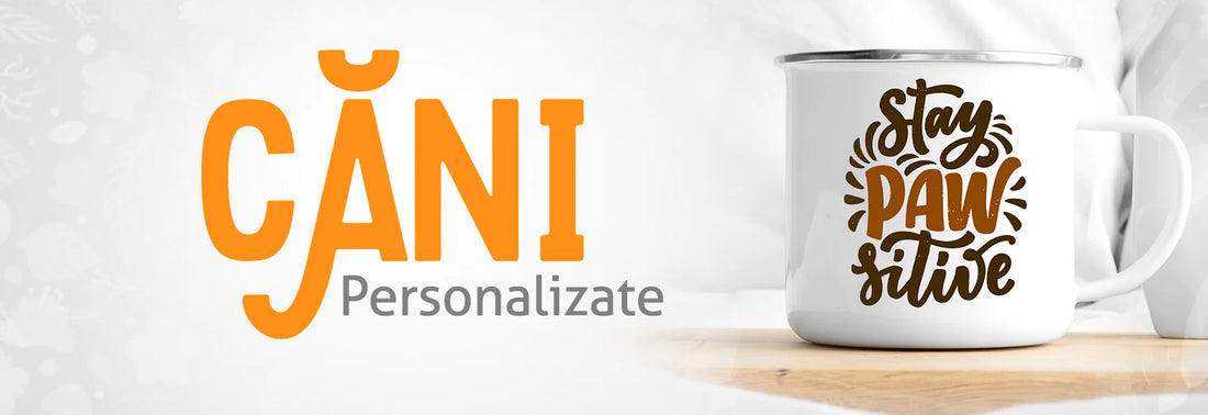 Căni cadou și personalizate