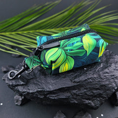 Flydog Luxury Poop & Treat Bag Monstera