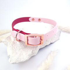 Zgardă Flydog Colorful Duo Cherry Red and Lila