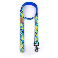 Lesă Designer Blue Cubism