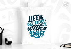 Sacoșă Flydog Tote Bag Life is Better