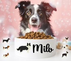 Bol Ceramică Personalizată Icon Dog