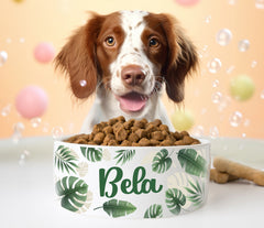 Bol Ceramică Personalizată Leaf