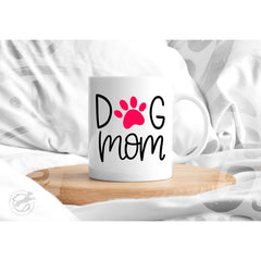 Cană Dog Mom Paw