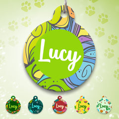 Flydog Medalion Personalizat Designer Green