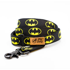 Lesă Flydog Designer Black Batman
