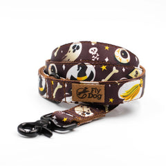 Lesă Designer Brown Halloween