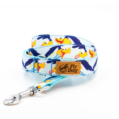 Lesă Flydog Designer Blue Cartoon Bird