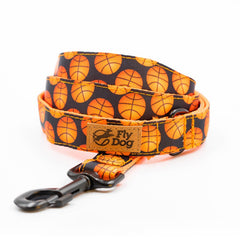 Lesă Flydog Designer Orange Basketball