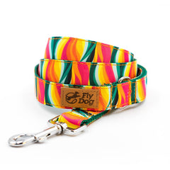 Lesă Flydog Designer Green Midnight Wave