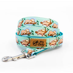 Lesă Flydog Designer Blue Sleeping Sloth