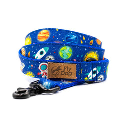 Designer Blue Astronaut Leash 