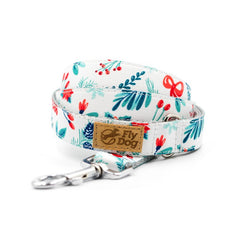 Lesă Designer Silver Flowers