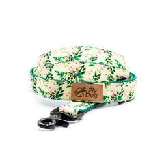 Lesă Designer Green Soft Leaf