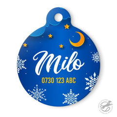 Set Designer Blue Winter Night