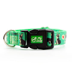 Set Designer Green Boston Terrier