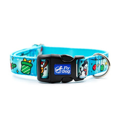 Designer Blue Christmas Doodle